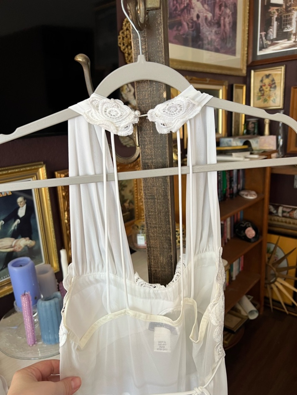 Vintage Flora Nikrooz Robe and Nightgown Set Size Medium - Picture 15 of 16